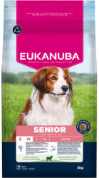 EUKANUBA 2x3kg Eukanuba Premium Nutrition Senior Small & Medium Breed bárány & rizs száraz kutyatáp