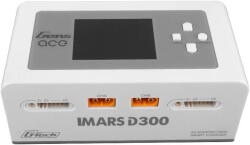 Gens ace töltő, IMARS D300 G-Tech, AC/DC 300W/700W, fehér, 145x76x62mm