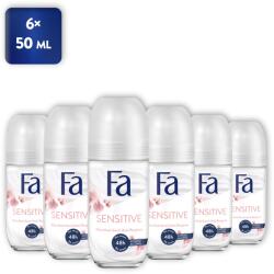 Fa Invisible Sensitive golyós dezodor, 6x50 ml