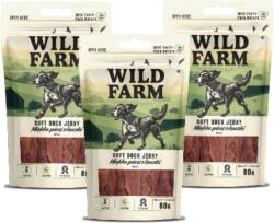 Wild Farm piept de rață moale 3x80g gustare pentru câini