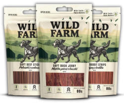Wild Farm Gustări pentru câini 3x80g