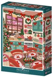 Pieces & Peace Pieces & Peace 1000 db-os puzzle - Christmas Kitchen (0262) (0262)