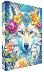 Black Sea 500 db-os puzzle - Among the Flowers - Wolf (BS82401) (BS82401)