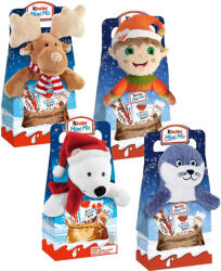 Kinder Maxi Mix tejcsokoládé válogatás plüss állattal - 133 g