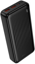 BOROFONE Power Bank 20000mAh BJ80A Clever - 2xUSB + Type C - QC 3.0 22, 5W + PD 20W fekete