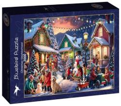 Bluebird Puzzle 2000 db-os puzzle - Christmas Neighborhood (91091) (91091)