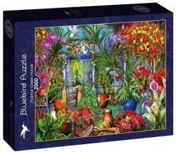 Bluebird Puzzle 2000 db-os puzzle - Tropical Green House (90867) (90867)
