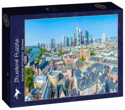 Bluebird Puzzle 1000 db-os puzzle - Aerial view of Frankfurt, Germany (91105) (91105)