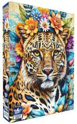 Black Sea 500 db-os puzzle - Among the Flowers - Leopard (BS82444) (BS82444)