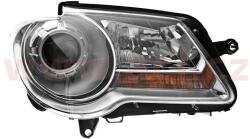 Magneti Marelli VW TOURAN 07- Jobb első fényszóró, H7+H7 (el. vezérlés + motor, gyári beszállítói), króm (5857962B)