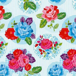 Ambiente Modern Rose Blue Papírszalvéta 33X33cm, 20db-os - fizz