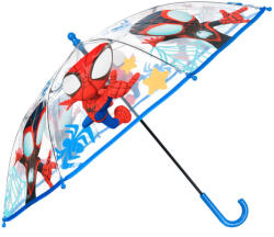 Sun City Pókember Spidey Hero Gyerek Átlátszó Esernyő 72 cm