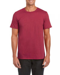 Gildan Logózható uniszex póló Gildan GI64000 Softstyle -2XL, Antique Cherry Red