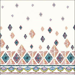 Ambiente Diamonds White Papírszalvéta 33X33cm, 20db-os - fizz