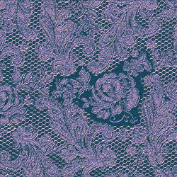 PPD Lace Embossed Aqua Dombornyomott Papírszalvéta 33X33cm, 15db-os