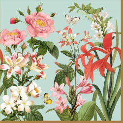 Easy Life Papírszalvéta 33X33cm, Botanic garden, 20db-os