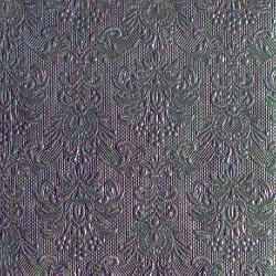 Ambiente Elegance Dark green Dombornyomott Papírszalvéta 40X40cm, 15db-os