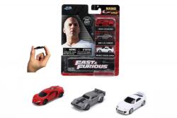 Jada Rychle a zběsile set 3 aut Nano Cars 1, 65" Wave 4