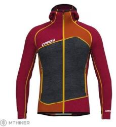 Crazy Pull Resolution pulóver , tégla/fekete (L)