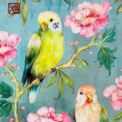 PPD Perruches Papírszalvéta 33X33cm, 20db-os - fizz