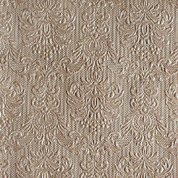 Ambiente Elegance Pearl Taupe Dombornyomott Papírszalvéta 33X33cm, 15db-os