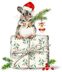 PPD Christmas Fridolin Papírszalvéta 33X33cm, 20db-os - fizz