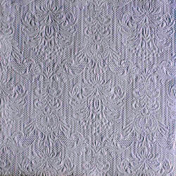 Ambiente Elegance Light Blue Dombornyomott Papírszalvéta 33X33cm, 15db-os