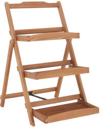 TEMPO KONDELA Polcállvány, 3 Polcos, Égerfa, Impero