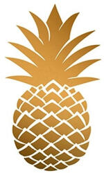 PPD golden Pineapple Papírszalvéta 25X25cm, 20db-os - fizz