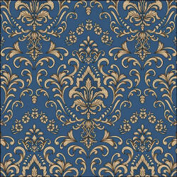 Ambiente Baroque Ornament Blue Papírszalvéta 33X33cm, 20db-os - fizz