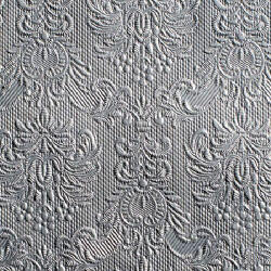Ambiente Elegance Silver Dombornyomott Papírszalvéta 25X25cm, 15db-os