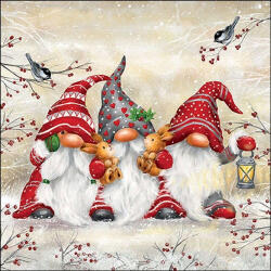 Ambiente Three Dwarfs Papírszalvéta 33X33cm, 20db-os - fizz
