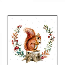 Ambiente Storing For Winter Papírszalvéta 25X25cm, 20db-os