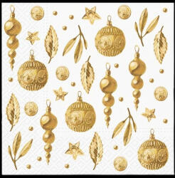 PAW golden glow Papírszalvéta 33X33cm, 20db-os