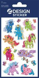 Avery Zweckform Autocolant, folie, 1 foaie, 76x120 mm, AVERY ZWECKFORM, "Z-Desing No. 56063", unicorn (56063)