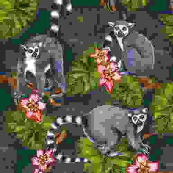 PPD Midnight Madagaskar Papírszalvéta 33X33cm, 20db-os