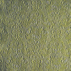 Ambiente Elegance green Dombornyomott Papírszalvéta 40X40cm, 15db-os
