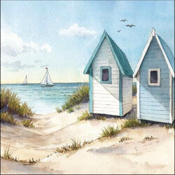 Ambiente Sunny Beach Papírszalvéta 33X33cm, 20db-os - fizz