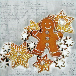 Ambiente Christmas Baking Papírszalvéta 33X33cm, 20db-os - fizz