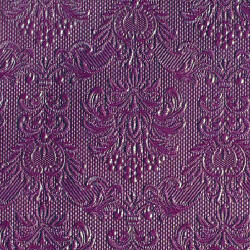 Ambiente Elegance Bordeaux Dombornyomott Papírszalvéta 25X25cm, 15db-os
