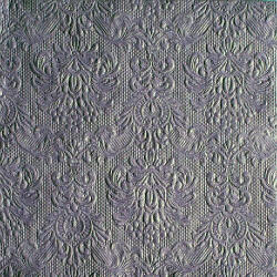 Ambiente Elegance Purple Dombornyomott Papírszalvéta 40X40cm, 15db-os