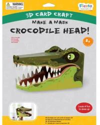 Fiesta Crafts Креативен комплект 3D маска Крокодил (FCT3030)