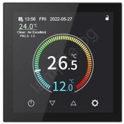 Geti Термостат за вграждане 230 V, черен, с Wi-Fi (Tuya) (TI0232)