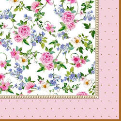 Easy Life Papírszalvéta 33X33cm, 20 db-os, garden Joy - fizz