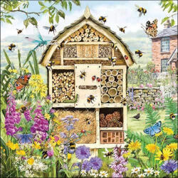 Ambiente Bee Hotel Papírszalvéta 33X33cm, 20db-os - fizz