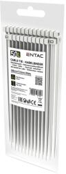 Entac Legături pentru cabluri ENTAC 100mm x 2, 5mm alb 50 bucăți (ECT-2.5-100-W)