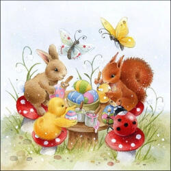 Ambiente Painting Class Papírszalvéta 33X33cm, 20db-os - fizz