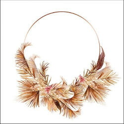 Ambiente Potpourri Ring Papírszalvéta 33X33cm, 20db-os - fizz