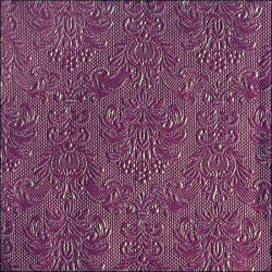 Ambiente Elegance Ruby Red Dombornyomott Papírszalvéta 33X33cm, 15db-os - fizz