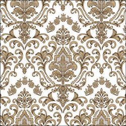 Ambiente Baroque Ornament gold Papírszalvéta 33X33cm, 20db-os - fizz